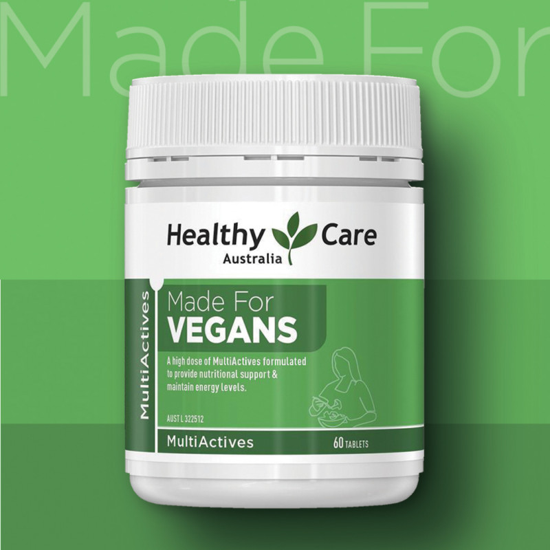 Energi Design Packaging-Healthy Care-Made For-Vitamins-Vegan
