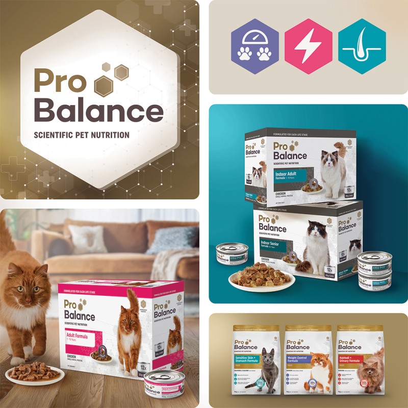 Energi Packaging Design for Pro Balance Cat Food