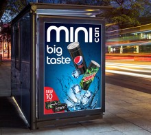 Energi Design Pepsi Minis POS for New Zealand.